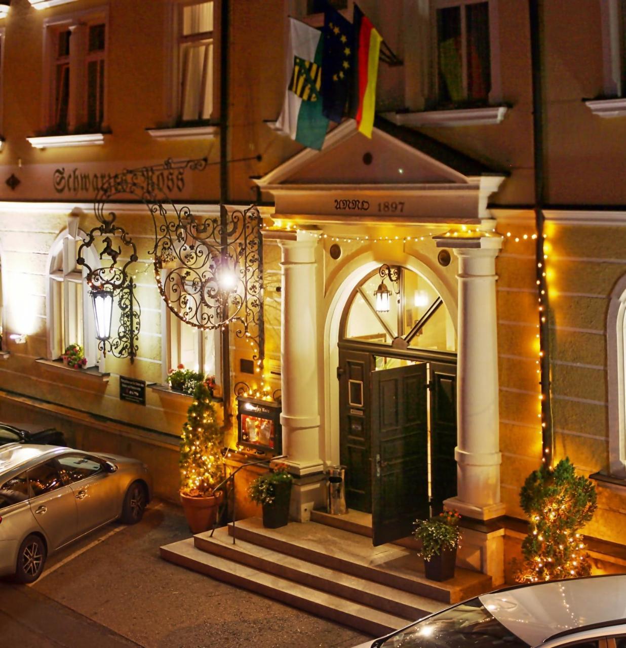 Hotel Schwarzes Ross Siebenlehn Luaran gambar